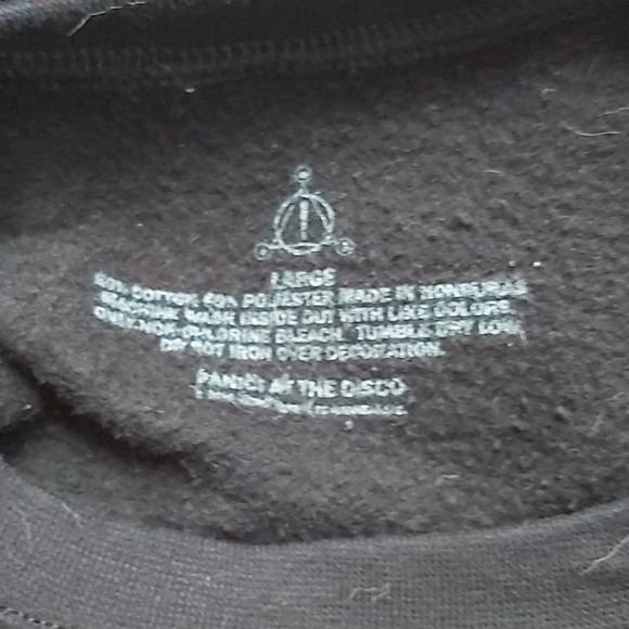 Panic! At The Disco Cropped Sweat Shirt - Picture 3 of 3